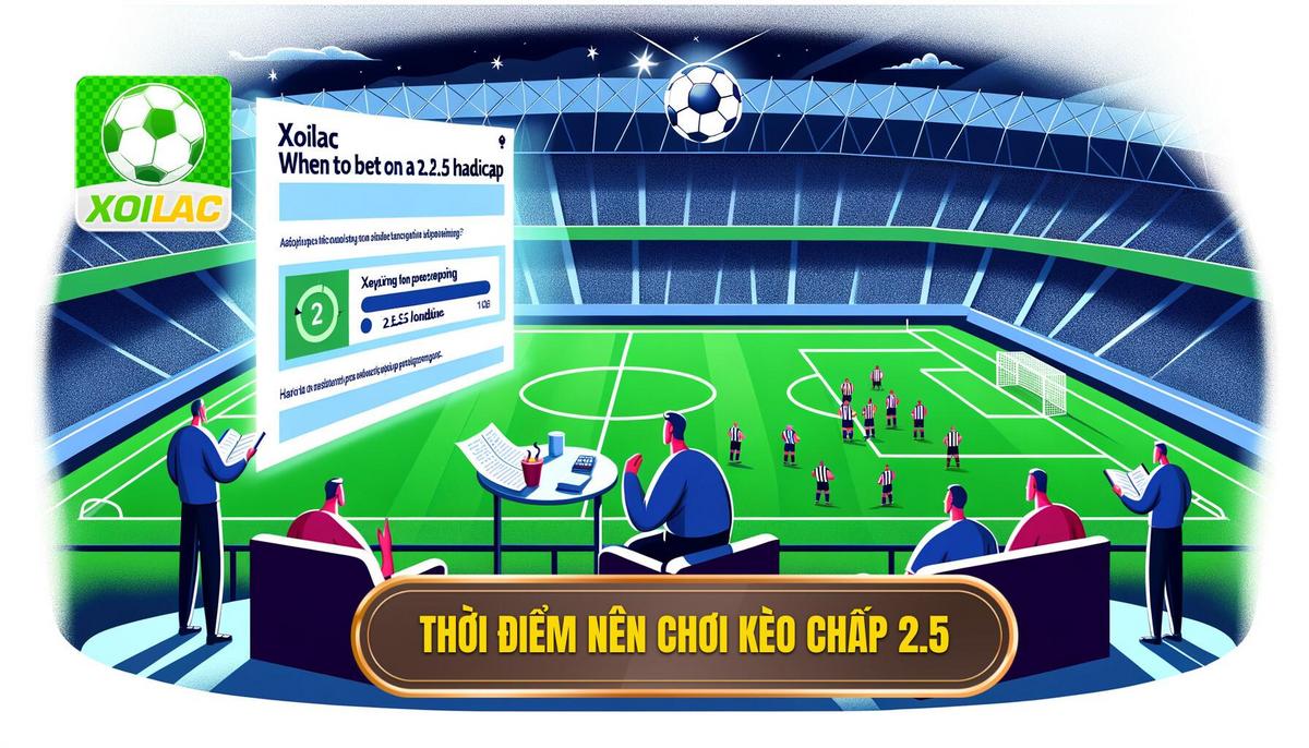 Khi nào nên chơi kèo chấp 2.5_