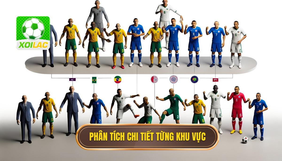 Phân tích chi tiết từng khu vực