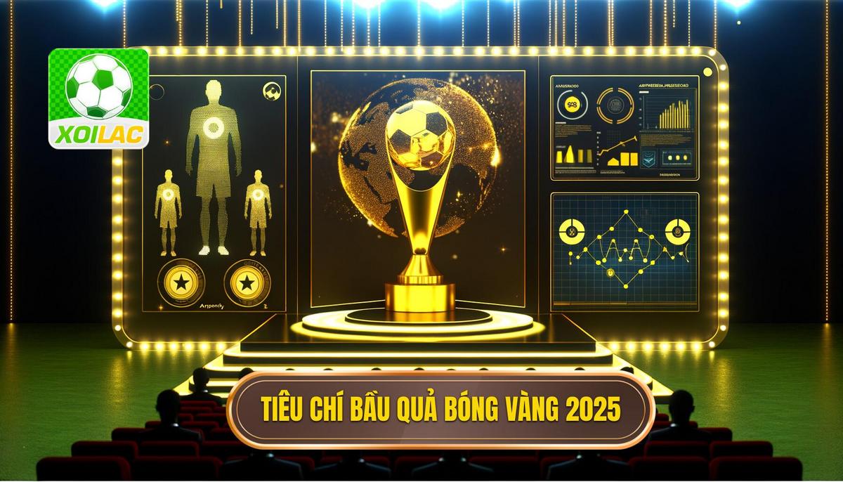 Tiêu chí bầu chọn Quả bóng vàng 2025