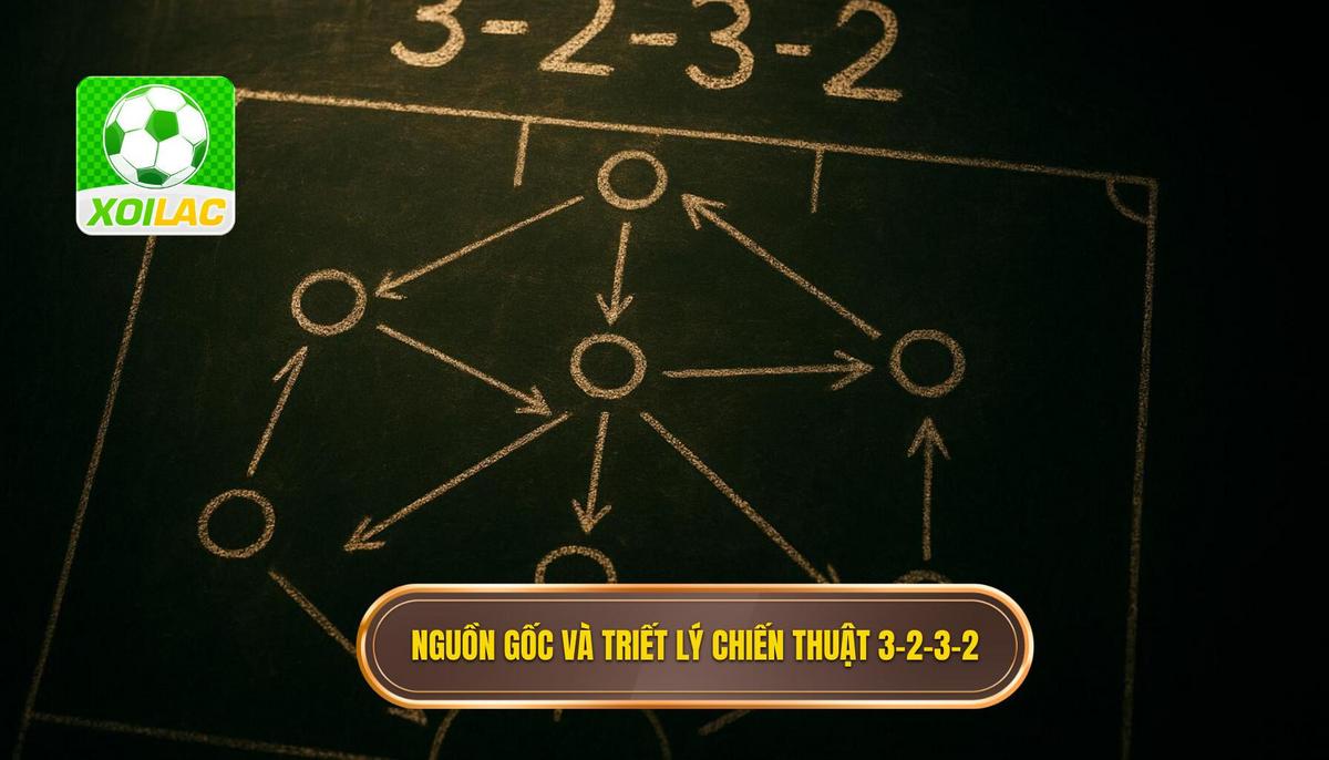 Nguồn Gốc và Triết Lý Cốt Lõi của Chiến Thuật 3-2-3-2