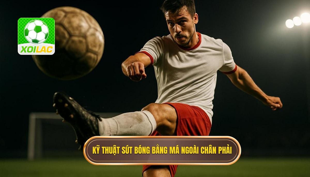 Phân tích Chi tiết Kỹ thuật sút bóng bằng má ngoài chân phải