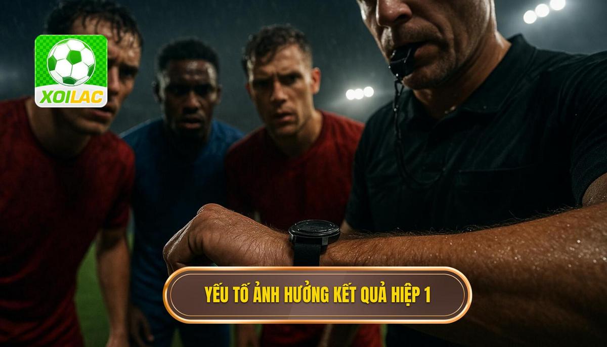 Phân tích các yếu tố then chốt tác động đến kết quả hiệp 1