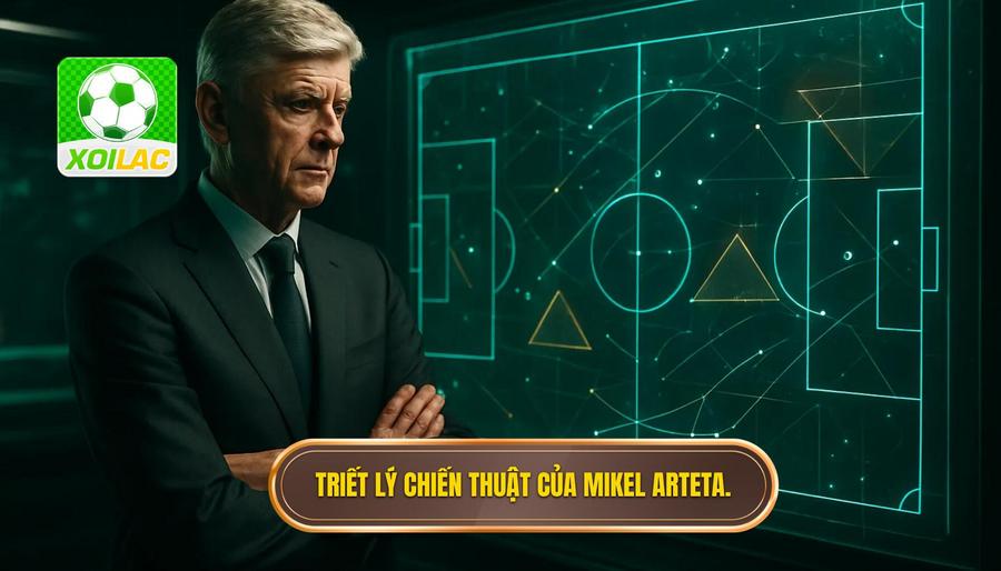 1. Triết lý chiến thuật của Mikel Arteta.