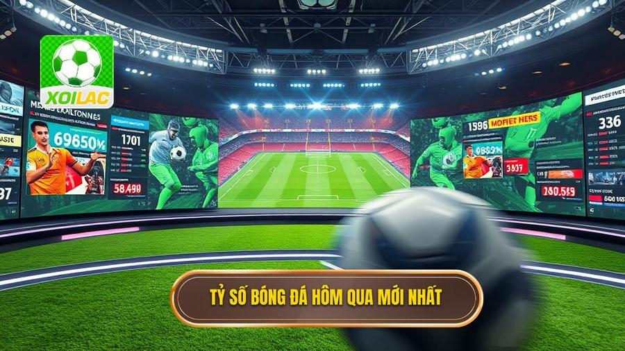 1. Tỷ số bóng đá hôm qua mới nhất