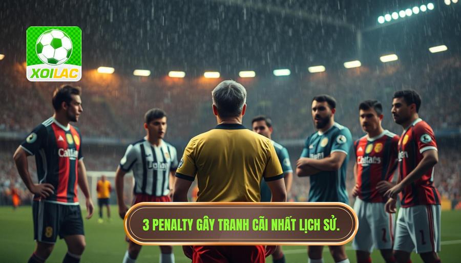 Top 3 tình huống penalty gây tranh cãi nhất lịch sử bóng đá hiện đại