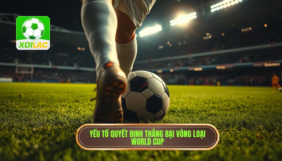 Các yếu tố quyết định thắng bại trong một trận đấu vòng loại World Cup